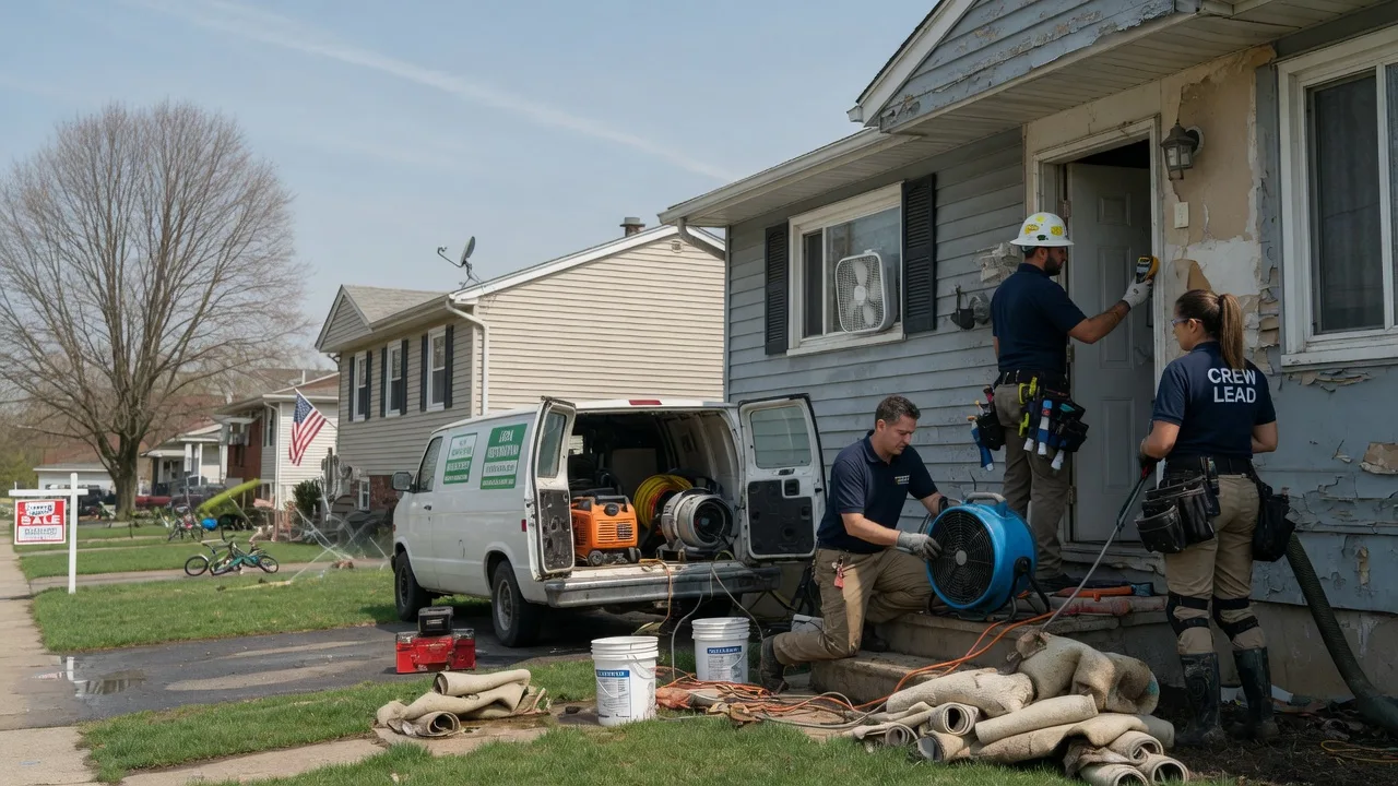 Flood Cleanup in East Islip, NY near me